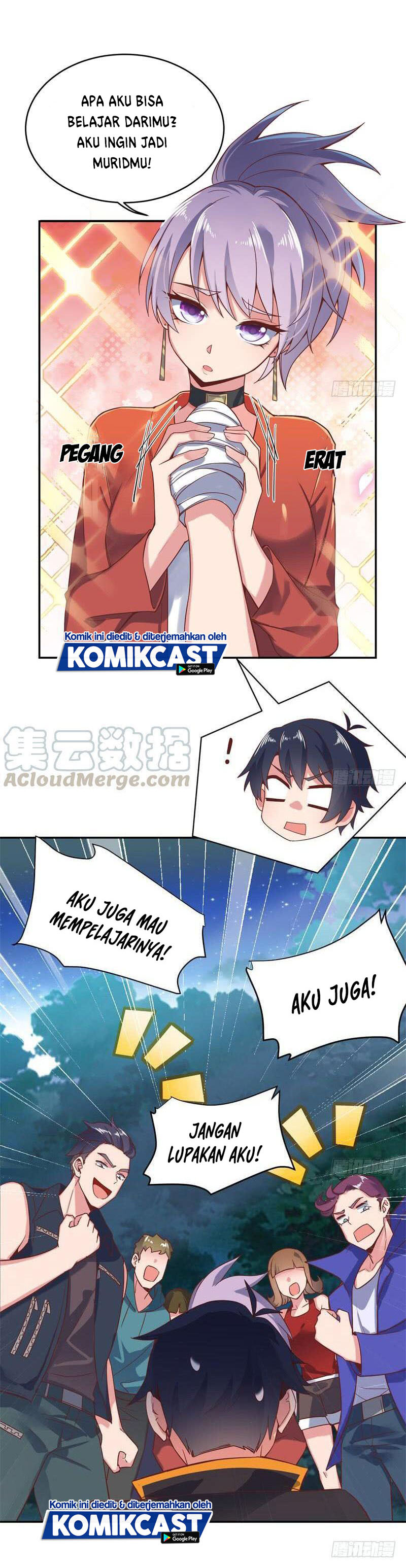 Carrying The Goddess Along Chapter 42 Gambar 12